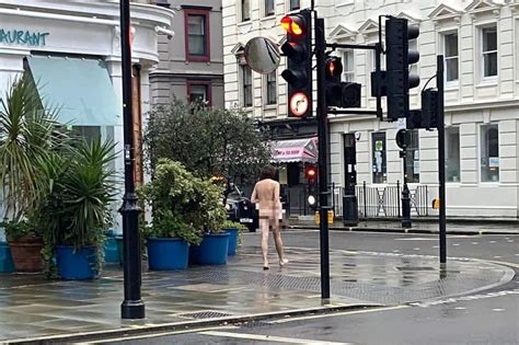 Naked Man Goes For A Run Amid Lockdown In London Says He Took Off His Clothes To Wash Himself
