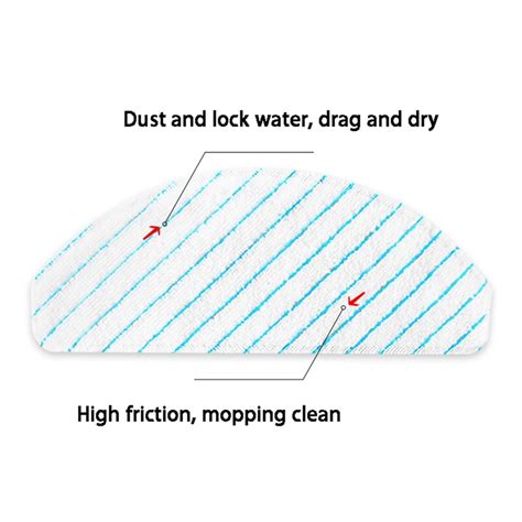 Pack Disposable Mop Cloth Pads For Ecovacs Deebot Ozmo T Aivi T