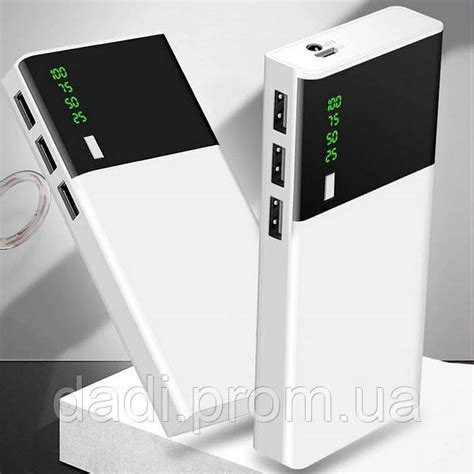 Повербанк LED Lighting Power Bank X9 20000 MAh Внешний Аккумулятор ...