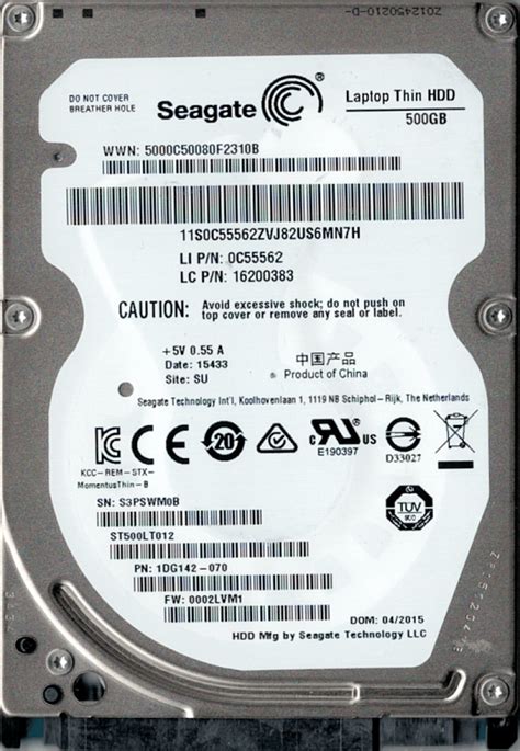 St Lt P N Dg Seagate Gb Sata Hard Drive