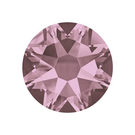 Crystal Antique Pink Ss16 Swarovski Hotfix Flatback Crystal Rhinestones