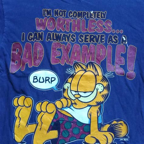 Cartoon Network × Garfield Cartoon Garfield Tshirt - Gem