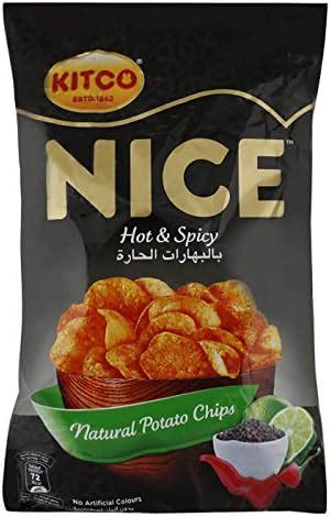 Kitco Nice Hot Spicy Natural Potato Chips 21 X 12 G Beige Price In Saudi Arabia Amazon