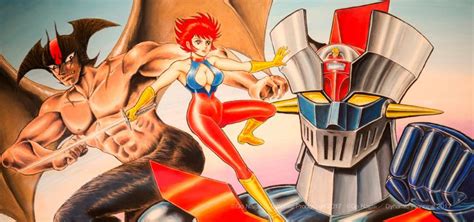 Devilman Cutie Honey Mazinger Z By Go Nagai Anime Mazinger Z Nagai