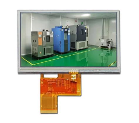 Customize 5 0 Inch IPS TFT LCD Module 800X480 Resolution For Industrial