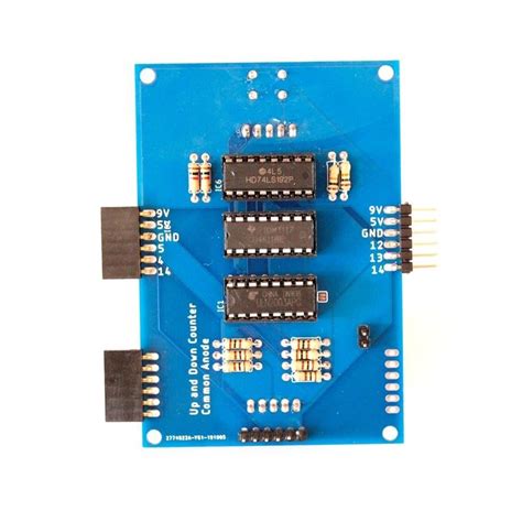 Common Anode Seven Segment Display Driver Buildcircuit