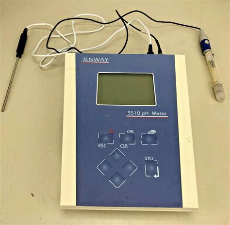 Jenway Ph Temp Mv Meter With Probes And Power Adaptor Ebay