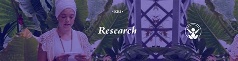 Yoga Research Library The Kundalini Research Institute