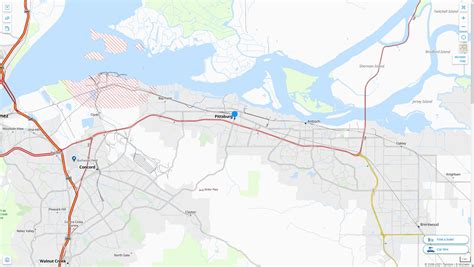 Pittsburg California Map United States