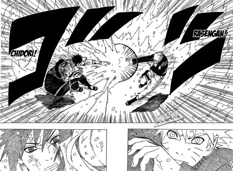 Naruto Chap Manga Chidori X Rasengan Part Naruto Art