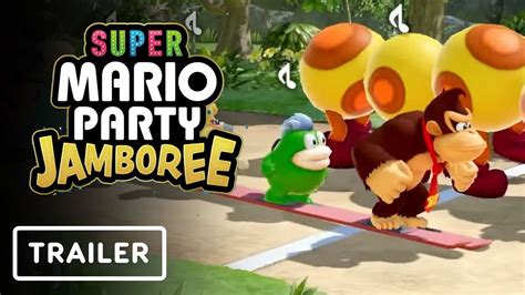 Super Mario Party Jamboree Official Announcement Trailer Nintendo