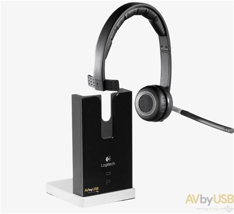 Logitech H820e Mono Wireless Headset Avbyusb