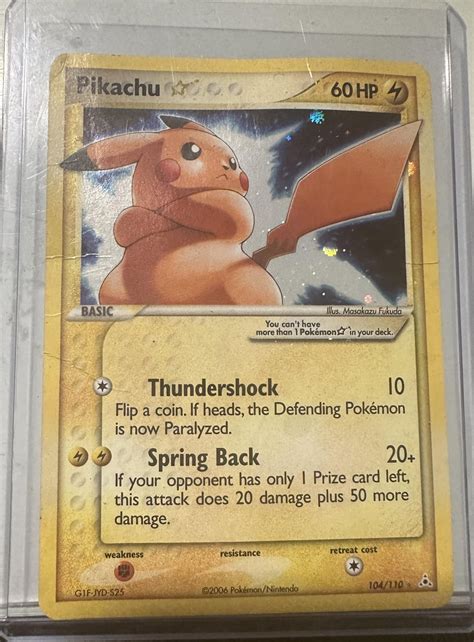 Gold Star Pikachu : r/Pokemoncardappraisal