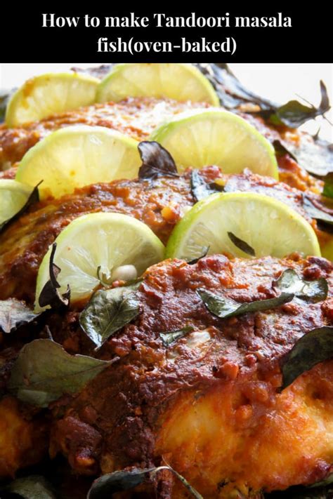 Indian tandoori fish masala (oven-baked). | ISLAND SMILE