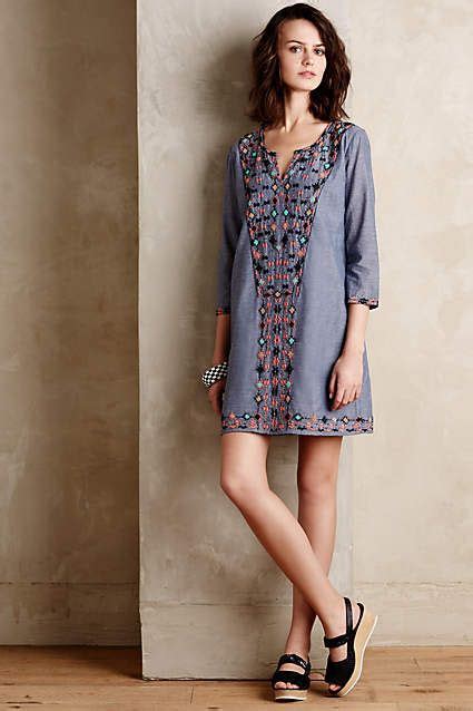 Anthropologie Corey Lynn Calter Sayulita Tunic Dress Boho Dress