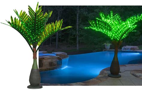 Outdoor Lighted Palm Tree Decorations Shelly Lighting