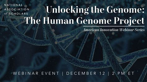 Unlocking The Genome The Human Genome Project Youtube