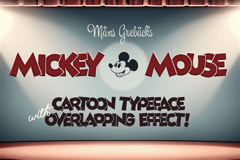 Mickey Mouse Font - Fonts Hut