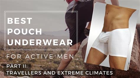 Best Pouch Underwear for Travellers and Extreme Climates - Ergowear