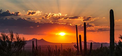 How To Catch And Photograph An Iconic Tucson Sunset Vacay In Tucson