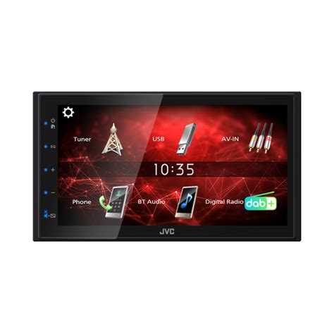 Jvc Kw M Dbt Autoradio Med Dab Autoradio Villadsen Agentur Aps