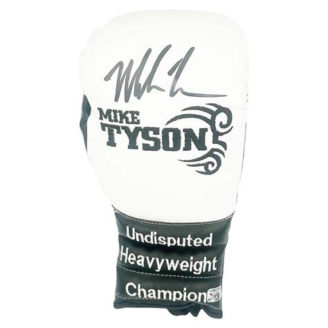 Mike Tyson Signed Boxing Glove - CharityStars