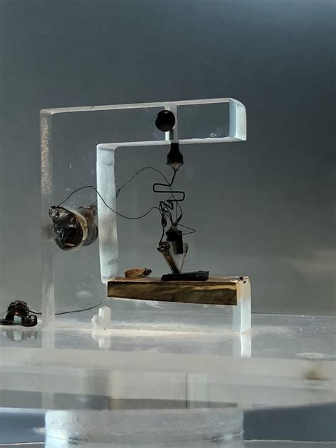 The first transistor. Bell Labs New Jersey : r/electronics