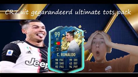 Cristiano Ronaldo 99 TOTS Gepackt Ultimate Tots Guaranteed Pack YouTube