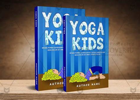 Children Book cover Design - Yoga Kids