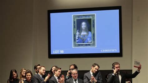 Kunst Gemälde von Leonardo für 450 Millionen Dollar versteigert