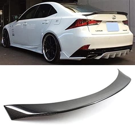 Amazon Eparts Real Carbon Fiber F Style Rear Spoiler Wing Trunk