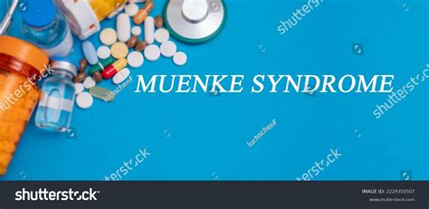 Muenke Syndrome Text Disease On Medical Stock Photo 2229350507 ...