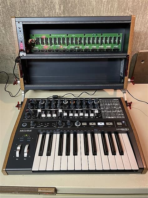 Arturia MiniBrute 2 With RackBrute 6U Reverb