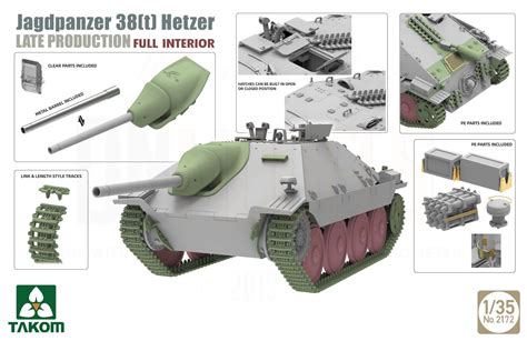 Jagdpanzer T With Full Interior From Takom Dn Models