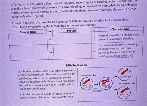 Solved 7. For most people, when a blood vessel is injured, | Chegg.com