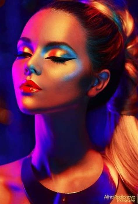 Pin By Gabbi Grayman On Make Up Life Colorful Portrait Photography