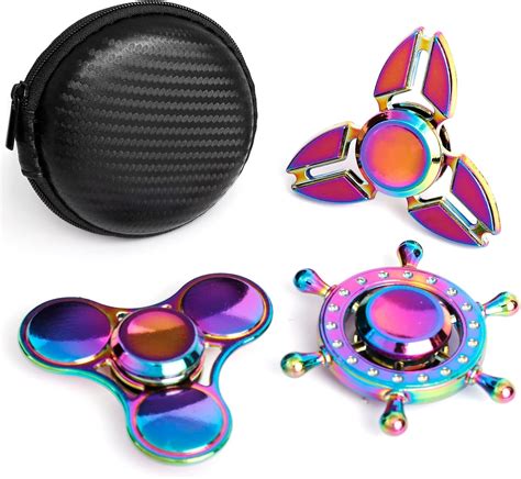 Rainow Snitch Fidget Spinner De Mano Ufo Spinners De Dedo Para Ni Os Y