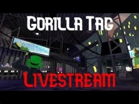 4K STREAM Playing The New Gorilla Tag Update Live With Viewers Codes