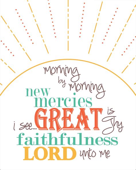 Great Is Thy Faithfulness Art Print By Printedjoy On Etsy