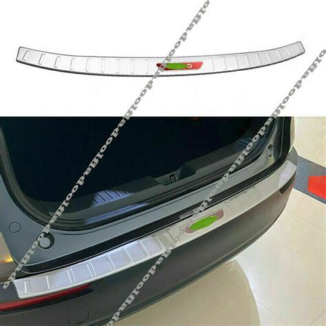 For Mazda Cx 30 2020 2022 Silver Rear Bumper Outer Sill Plate Guard Cover Trim Ebay