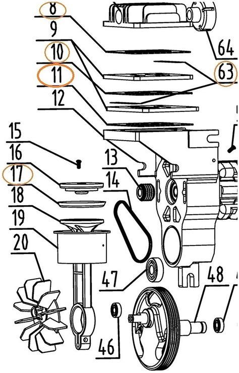 Kit De Joints De Compresseur Dexter Dx V Et Dx V