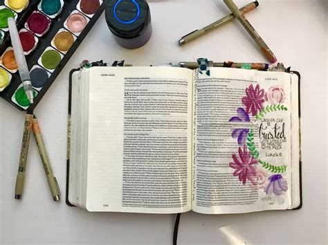 By Tessa Houde Bible Journaling Bible Journal