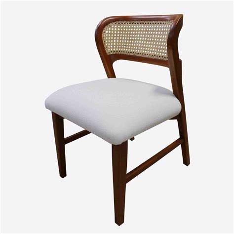 Mahogany Solihiya Side Chair Focolare Carpentry Custom High Quality