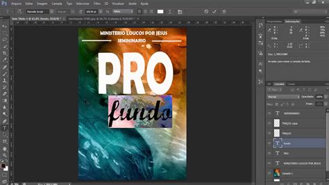 Criando Arte Para Eventos 2017 Photoshop Cs6 Youtube