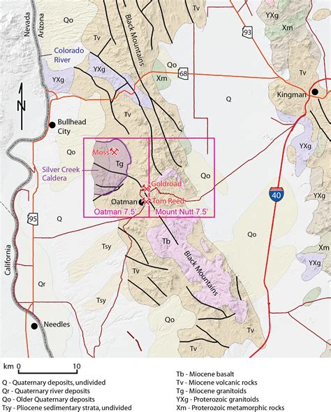 The STATEMAP mapping program in Arizona: 2014 update | Arizona Geology ...