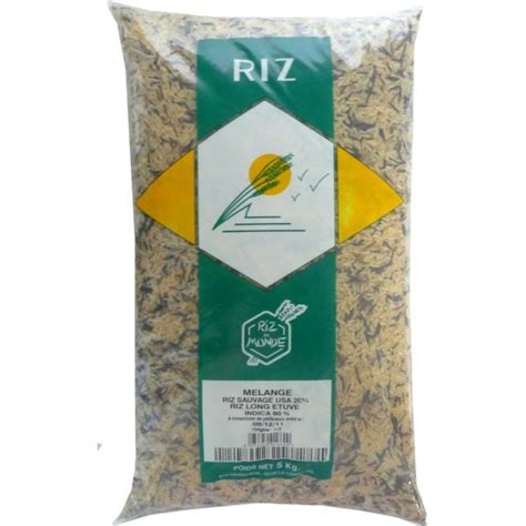 Achetez Le Produit Riz Sauvage 5 Kg Riz Du Monde