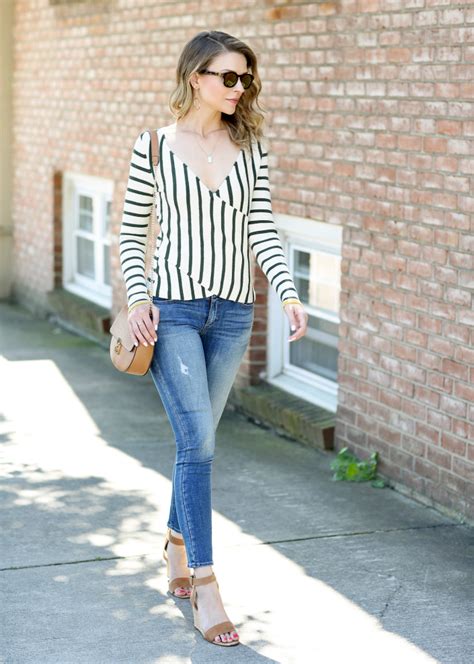 Reversible Stripes Penny Pincher Fashion Blog