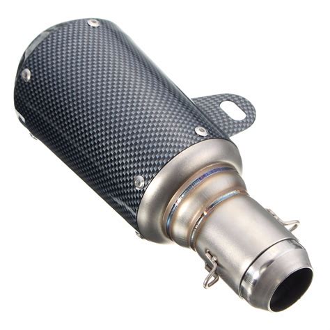 38 51mm Motorcycle GP Exhaust Muffler Pipe Silencer End Slip On