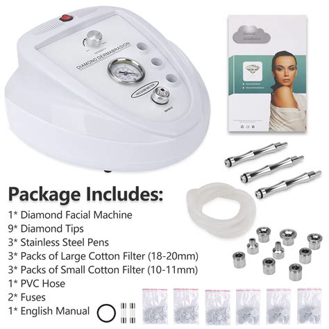 Upgraded Diamond Microdermabrasion Machine Mcwdoit 65 68cmHg Suction