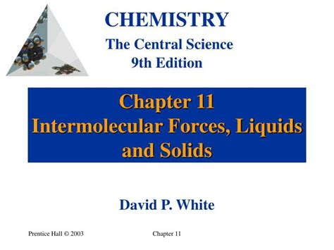 PPT - Chapter 11 Intermolecular Forces, Liquids and Solids PowerPoint Presentation - ID:6063700